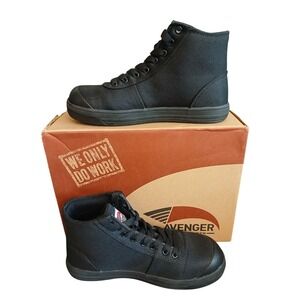 Avenger Work Shoes Blade High EVA Rubber Sole Black A353 F/I/C EH Sz 6 W‎ #970